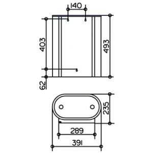 Ведро для мусора Keuco Plan 14988010000 хром