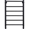 Полотенцесушитель водяной Comfysan Capri W-6 60х40 черный матовый