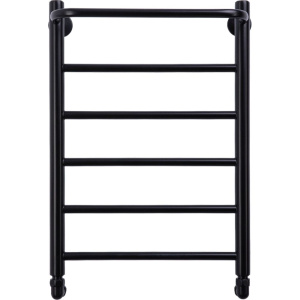 Полотенцесушитель водяной Comfysan Capri W-6 60х40 черный матовый