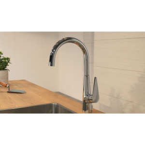 Смеситель для кухни Hansgrohe Talis M51 72812000, хром