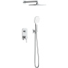 Душевой комплект Teska Alinda AS2201 С ВНУТРЕННЕЙ ЧАСТЬЮ, хром