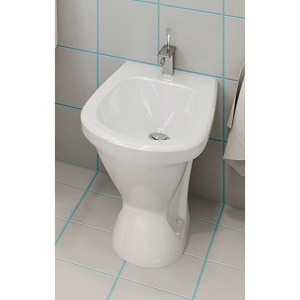 Биде напольное Sanita Самарское ВКС Белый S1 BD.FS/Samarsky/C/WHT.G/S1