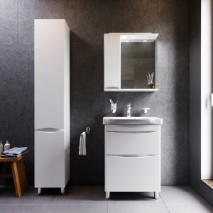 Мебель для ванной комнаты AM.PM Like 65 напольная, белый глянец