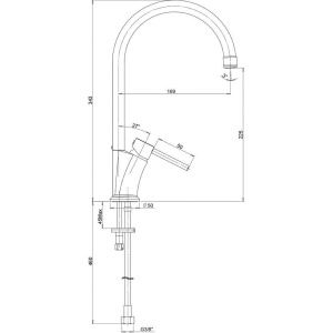 Смеситель для кухни Paini Monterosa MOCR550