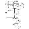 Смеситель для раковины Grohe Eurosmart 32467003