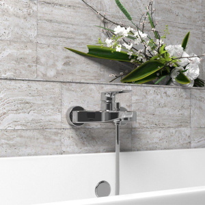 Смеситель для ванны с душем Paini Nove 09CR111 хром