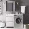 Тумба с раковиной Orange Sistema 110 L с ящиками, под стиральную машину
