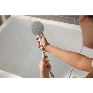 Купить Душевая лейка Hansgrohe Vernis Blend 100 26340000 хром в Москве с доставкой Душевая лейка Hansgrohe Vernis Blend 100 26340000 хром