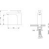 Смеситель для раковины Timo Torne 4361/17F