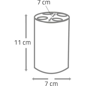 Стакан Ridder Mabelle 2246237 серый