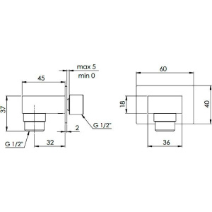 Шланговое подключение Remer 309W