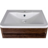 Тумба с раковиной Style Line Атлантика 60 Люкс Plus, подвесная, старое дерево