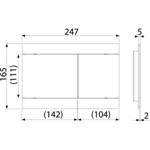 Купить Кнопка смыва AlcaPlast Flat Fun Antic бронза в Москве с доставкой Кнопка смыва AlcaPlast Flat Fun Antic бронза