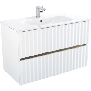 Купить Мебель для ванной Art&Max Elegant 90 белая матовая в Москве с доставкой Мебель для ванной Art&Max Elegant 90 белая матовая