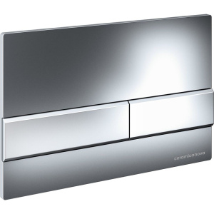 Система инсталляции для унитазов Ceramicanova Envision Flat CN1002CH кнопка хром