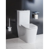 Унитаз-компакт BelBagno Albano BB120CPR безободковый, крышка BB120SC с микролифтом, бачок BB120T