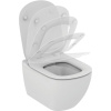 Унитаз подвесной Ideal Standard Tesi T355101 безободковый с микролифтом