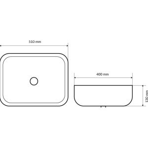 Раковина Excellent Actima Cori 51
