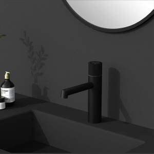 Смеситель для раковины Vincea Desire VBF-1D3MB черный матовый