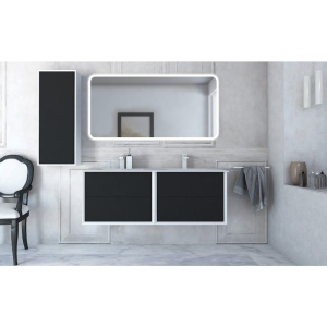 Тумба с раковиной Cezares Bellagio 140 grafite