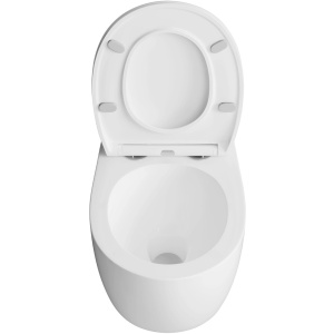 Унитаз подвесной с сиденьем микролифт Aquatek Сириус AQ1582T-00 безободковый