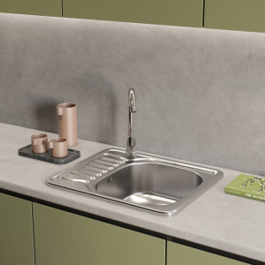 Купить Смеситель для кухни Domaci Равенна SM-01cr хром в Москве с доставкой Смеситель для кухни Domaci Равенна SM-01cr хром