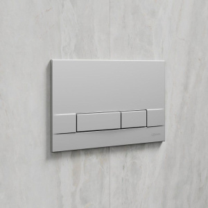 Кнопка смыва Lemark Bit 9803007 матовый хром