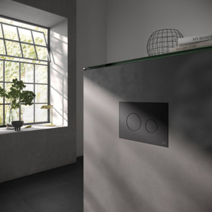 Купить Кнопка смыва TECE Loop 9240925 черная матовая в Москве с доставкой Кнопка смыва TECE Loop 9240925 черная матовая