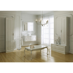 Тумба Aqwella 5 stars Империя Н10 белый глянец