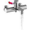Смеситель для ванны с душем Ravak Puri X070115 нержавеющая сталь