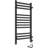 Полотенцесушитель электрический Laris Астор ЧКЧ П12 350/900 черный, L