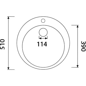 Купить Мойка кухонная Kaiser KSS-510 в Москве с доставкой Мойка кухонная Kaiser KSS-510