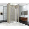 Душевая дверь в нишу Ceruttispa Bella D101T 100 см, профиль хром