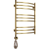 Полотенцесушитель электрический Domoterm Калипсо П9 50x70, античная бронза, L