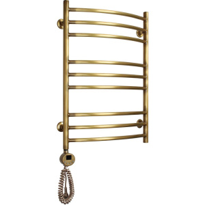 Полотенцесушитель электрический Domoterm Калипсо П9 50x70, античная бронза, L