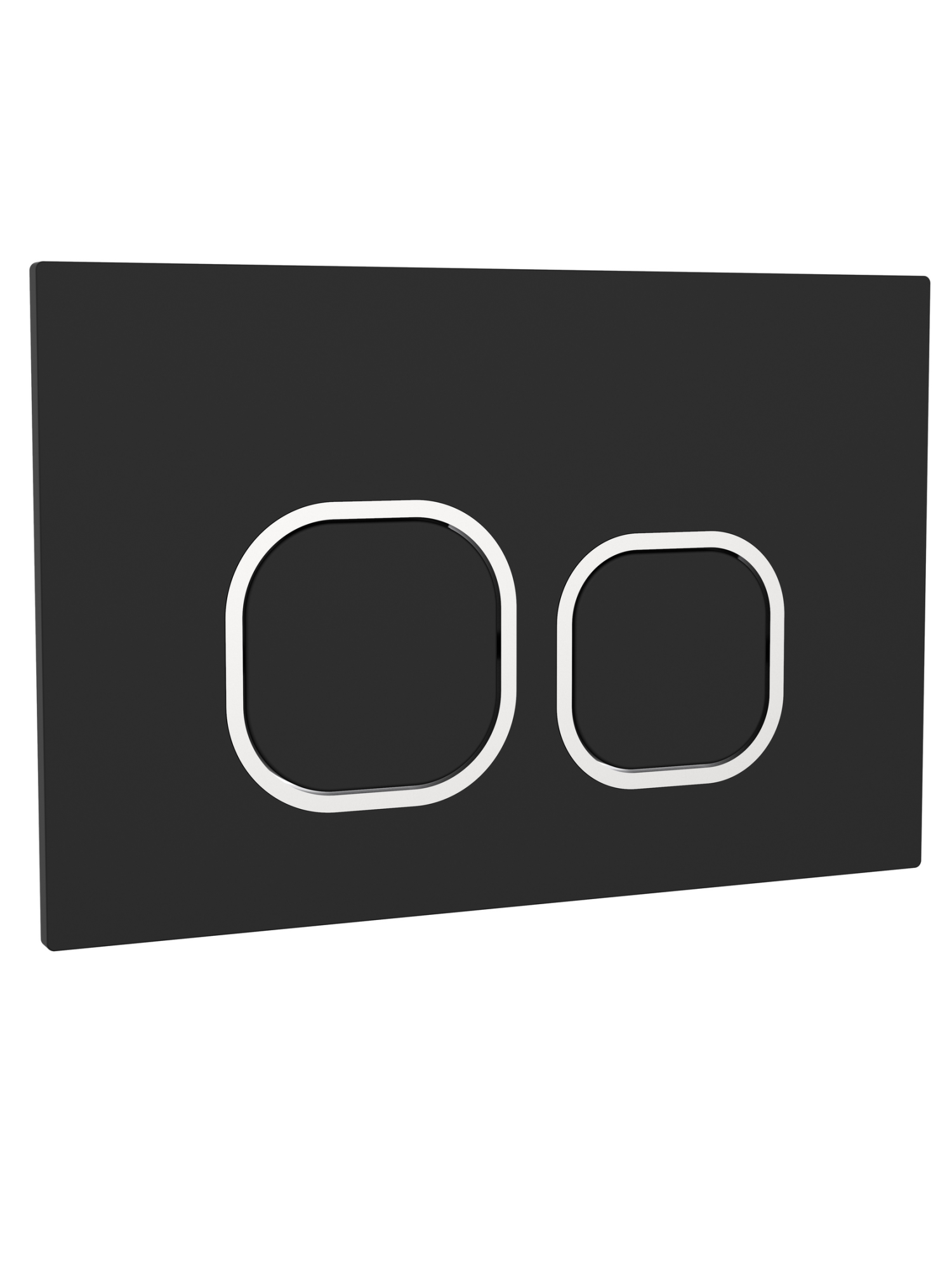 Кнопка для инсталляции черная WeltWasser BAMBERG BL (10000010290)