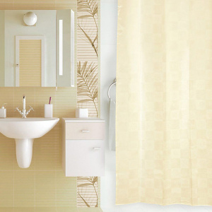 Купить Штора для ванной Verran 630-01 Dagha, бежевая в Москве с доставкой Штора для ванной Verran 630-01 Dagha, бежевая