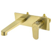 Смеситель для раковины Aquatek Оберон AQ1213BG шлифованное золото