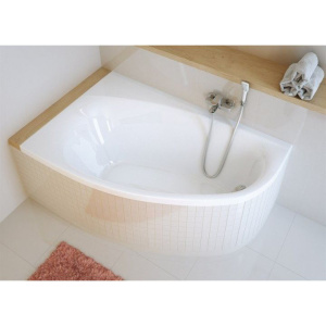 Акриловая ванна Excellent Kameleon L 170x110 см, угловая, с каркасом, асимметричная