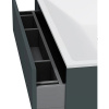 Тумба с раковиной AM.PM Inspire V2.0 80 графит матовый