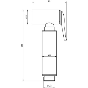 Гигиенический душ Savol SK-PQT01
