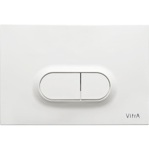 Система инсталляции для унитазов VitrA V12 762-5800-01 с кнопкой смыва  Loop 740-0500 белой глянцевой
