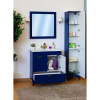 Шкаф-пенал Sanflor Ванесса 2 R, напольный, индиго