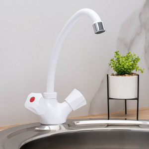 Смеситель для кухни РМС PL4 PL4-271F белый