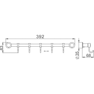 Купить Крючок Haiba HB205-5 в Москве с доставкой Крючок Haiba HB205-5