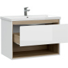 Тумба с раковиной Cersanit Louna 80