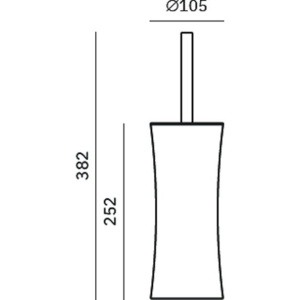 Ершик Nofer Verona 09078.N черный