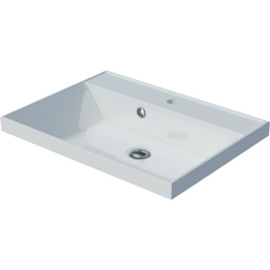 Тумба с раковиной Raval Wector 60, подвесная, антрацит