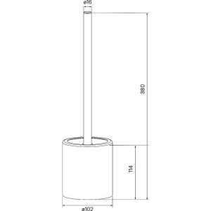 Ершик IDDIS Optima Home BRU02POi47