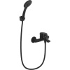 Смеситель для ванны с душем Milardo Rora RORBL00M02 черный